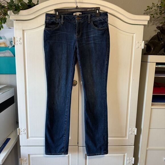 Cabi Classic Straight Leg Jeans, Dark Wash,‎ Size8 - Picture 1 of 7